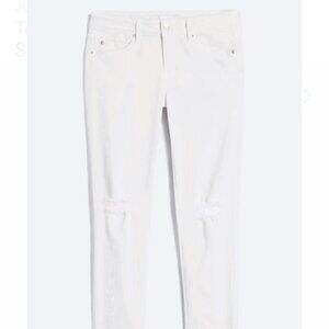 Just USA Teagan Distressed Scissor Hem Skinny Jean